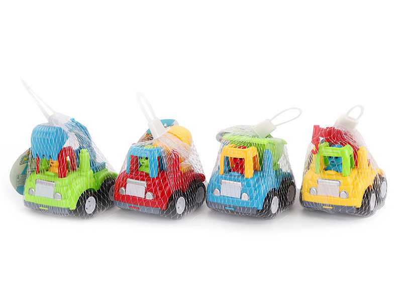 Friction Construction Truck(4S) toys