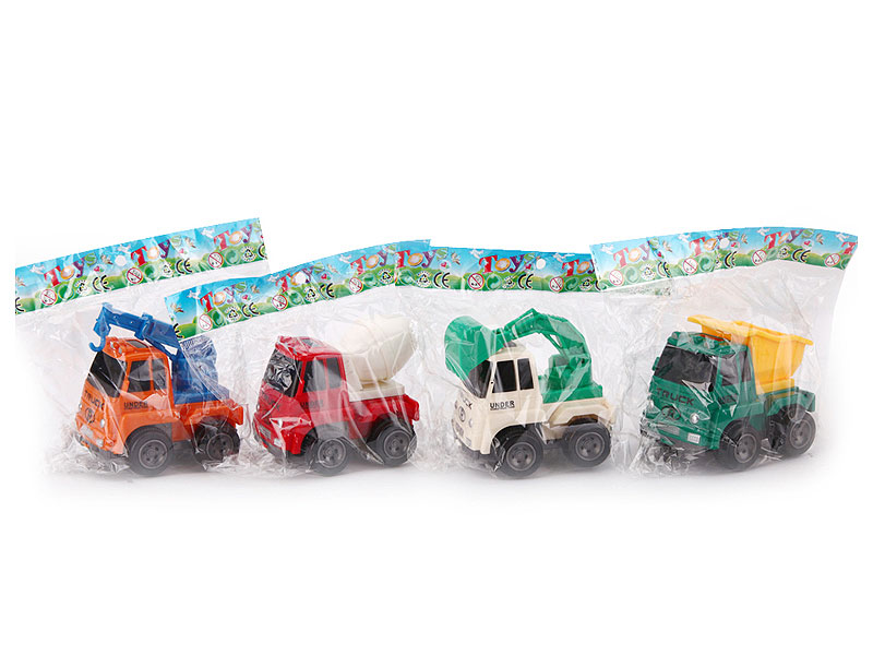 Friction Construction Truck(4S) toys