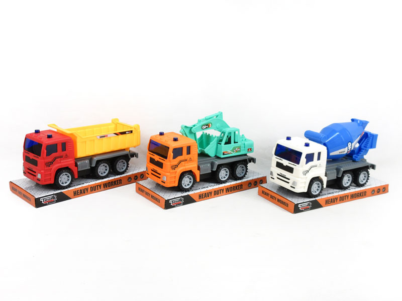 Friction Construction Truck(3S) toys