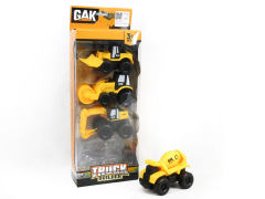 Friction Construction Truck(4in1) toys