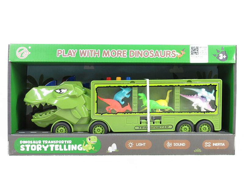 Friction Dinosaur Transport Vehicle W/L_S toys