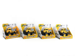 Die Cast Construction Truck Friction(4S)