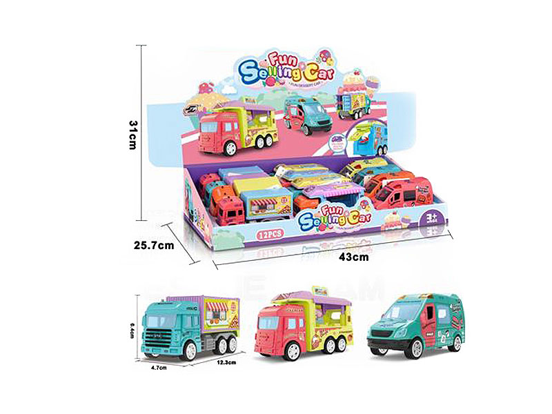 Friction Vending Car(12in1) toys