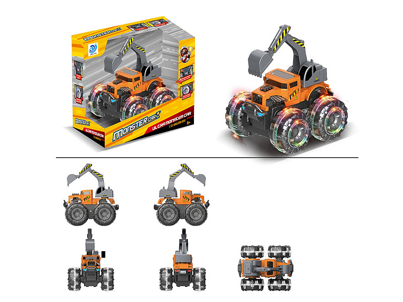 Friction Excavating Machinery W/L_S toys