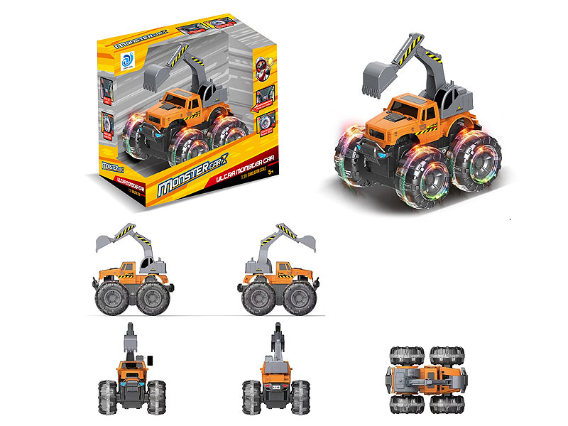 Friction Excavating Machinery W/L_S toys