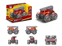 Friction Fire Engine W/L_S toys