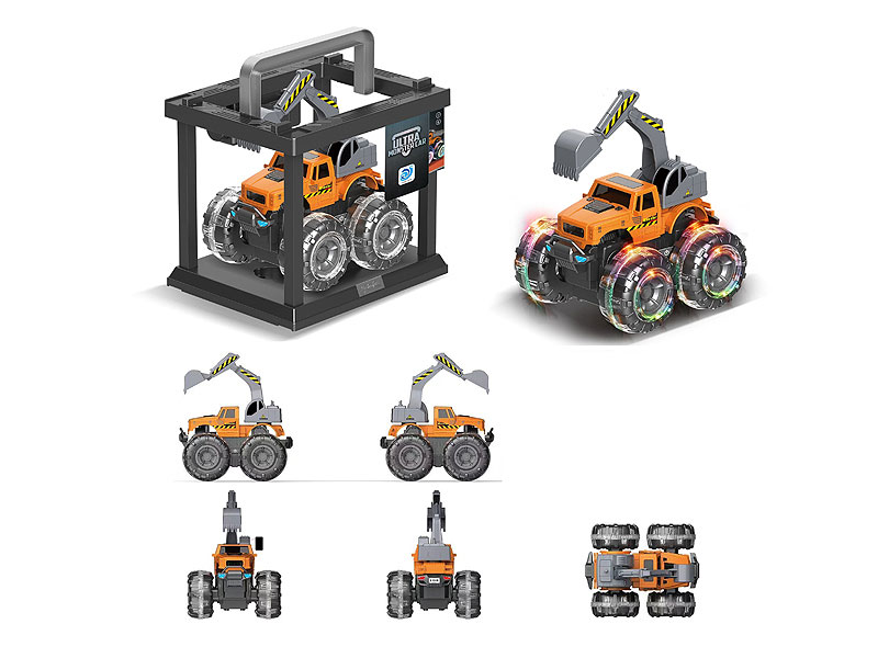 Friction Excavating Machinery W/L_S toys