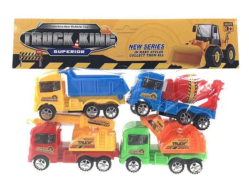 Friction Construction Truck(4in1) toys