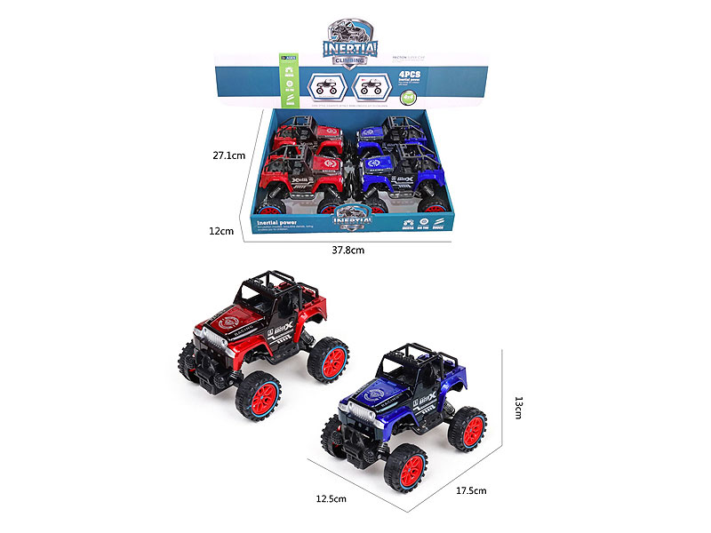 Friction Car(4in1) toys