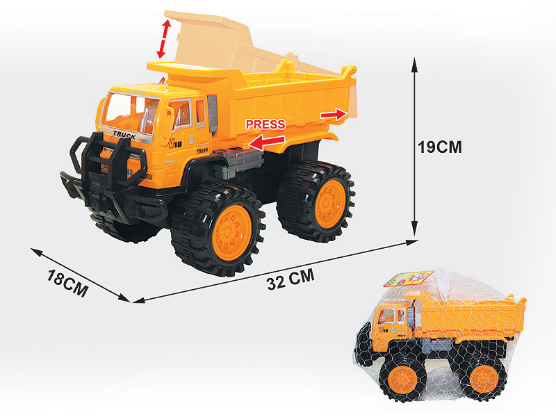 Friction Construction Truck toys