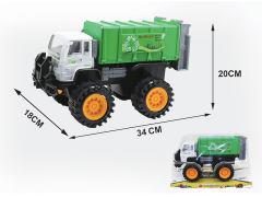 Friction Sanitation Truck toys