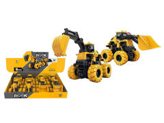 Friction Stunt Construction Truck(8in1)