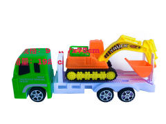 Friction Truck Tow Construction Truck(4C)