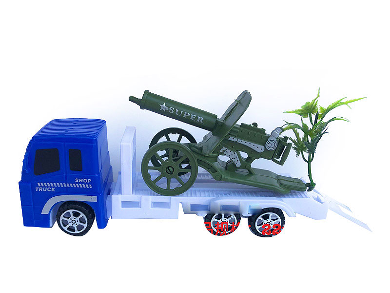 Friction Truck Tow Cannon(4C) toys