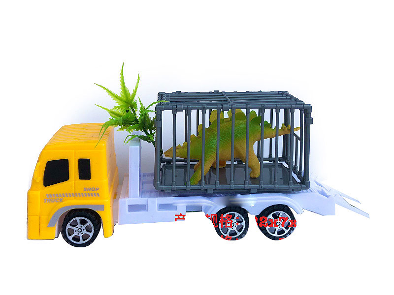 Friction Truck Tow Animal(4C) toys