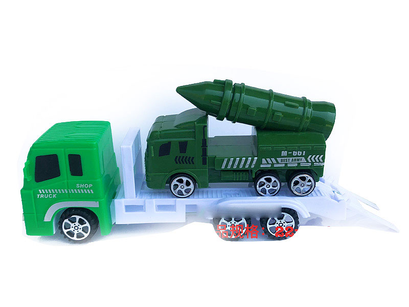Friction Truck Tow Free Wheel Missile Car(4C) toys