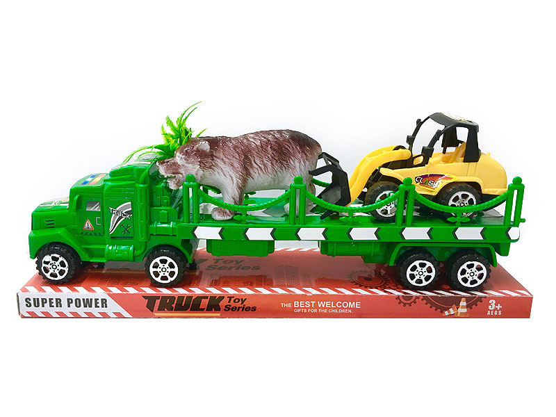 Friction Truck Tow Bear & Truck(3C) toys