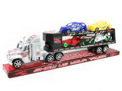 Friction Double Deck Trailer(4C) toys