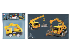 Friction Construction Truck(2S) toys