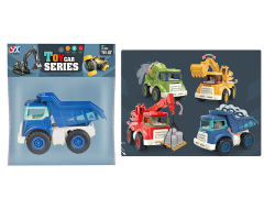 Friction Construction Truck(4S) toys