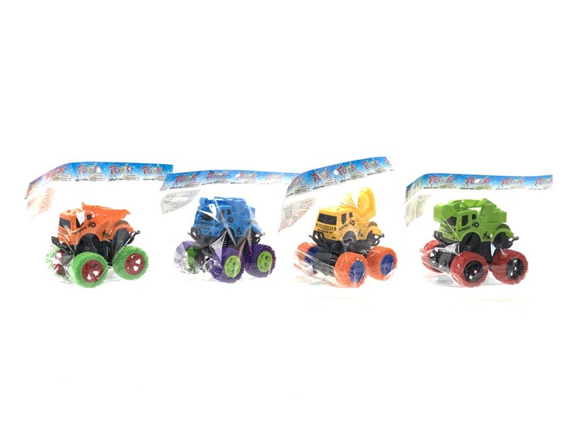 Friction Construction Truck(4C) toys