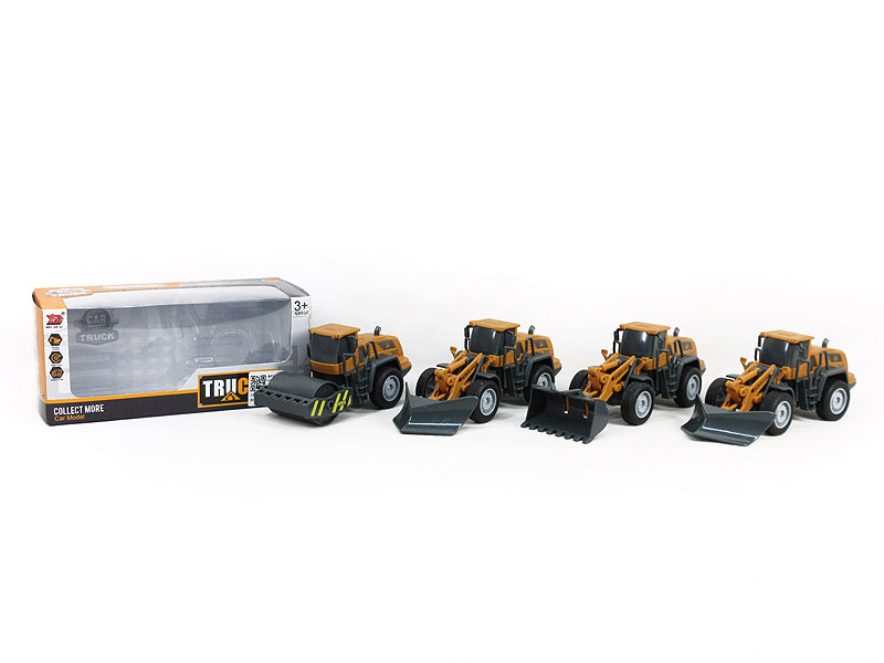 1:55 Friction Construction Truck(4S) toys