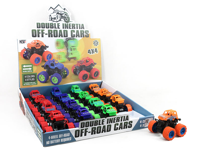 Friction Cross-country Car(16in1) toys