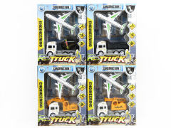 Friction  Construction Truck & Airliner(4S)