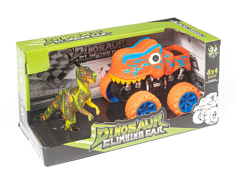 Friction Car & Dinosaur toys