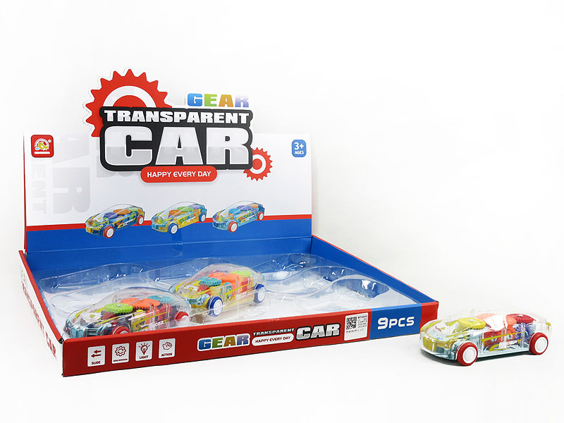 Friction Car W/L(9in1) toys
