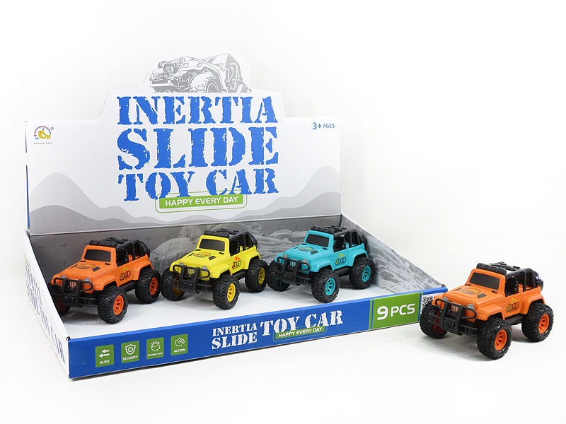 Friction Jeep(9in1) toys