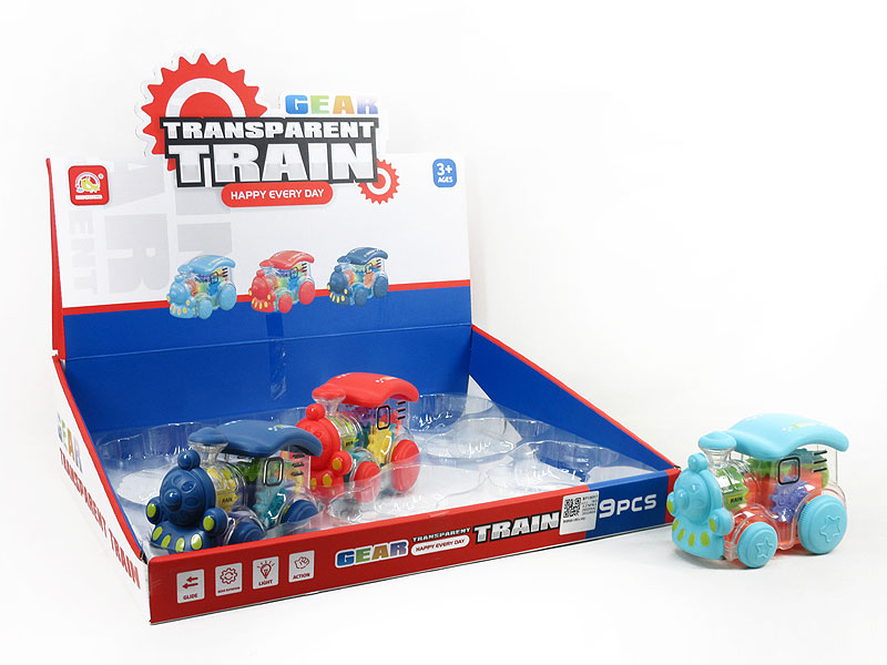 Friction Train W/L(9in1) toys