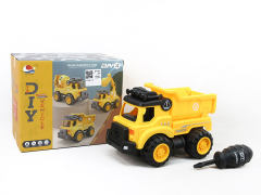 Friction Diy Construction Truck toys