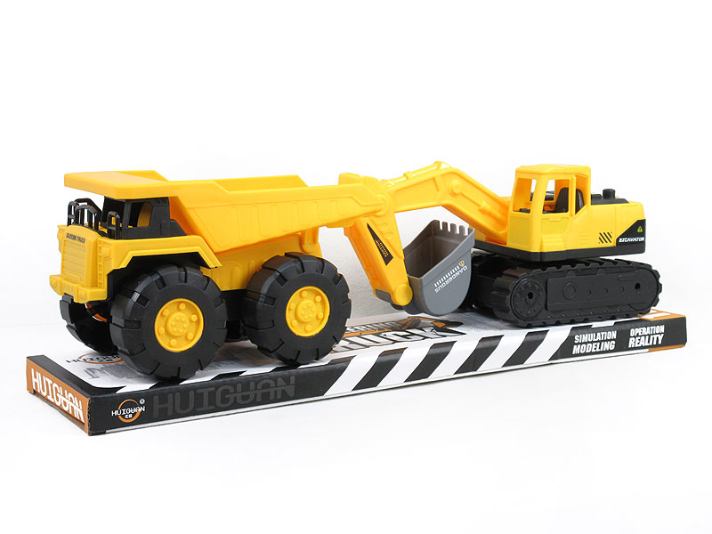 Friction Construction Truck(2in1) toys