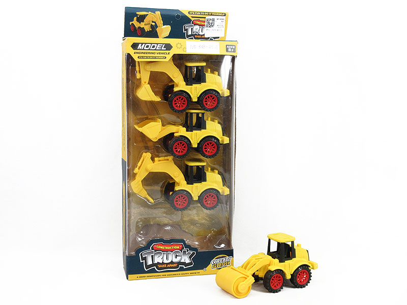 Friction Construction Truck(4in1) toys