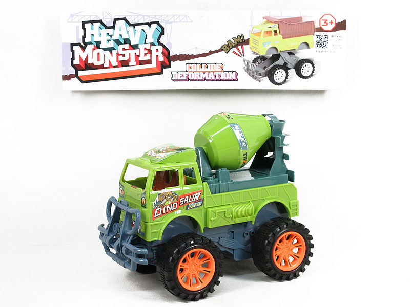 Friction Transforms Construction Truck(2C) toys