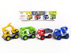 Friction Construction Truck(4in1) toys