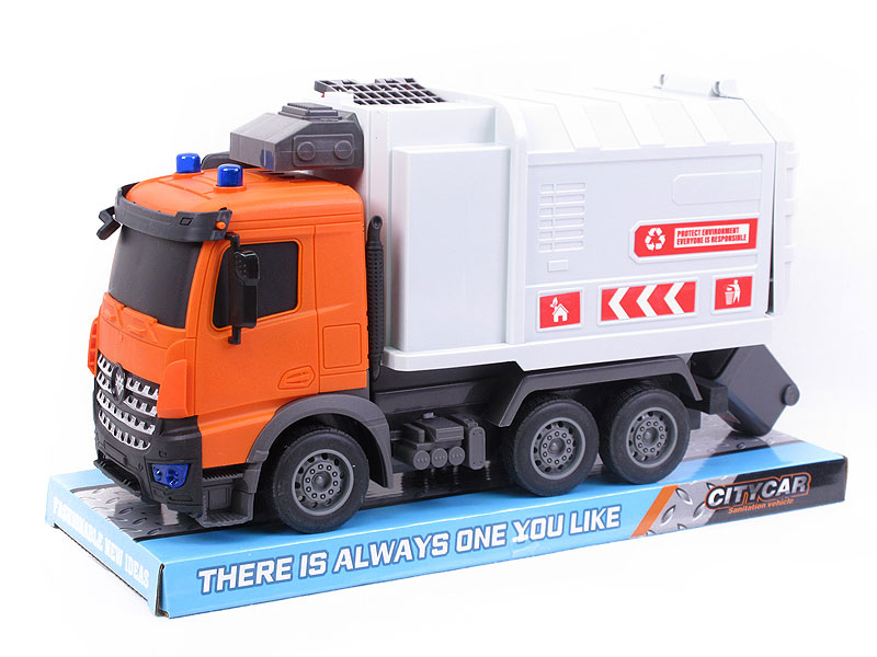 Friction Garbage Truck(2C) toys