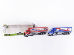 Die Cast Container Truck Friction W/L_S(2C)
