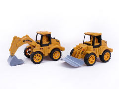 Friction Construction Truck(4S) toys