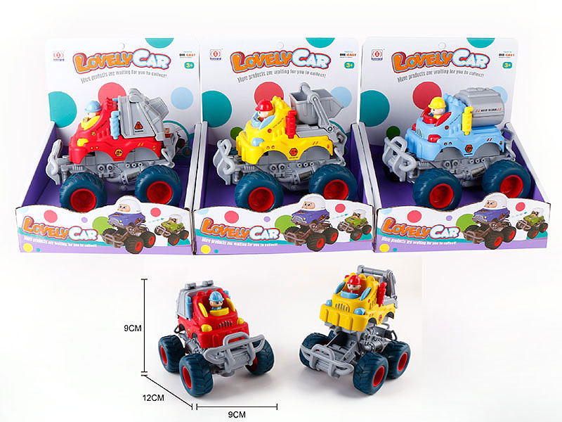 Die Cast Transforms Sanitation Truck Friction(3S3C) toys