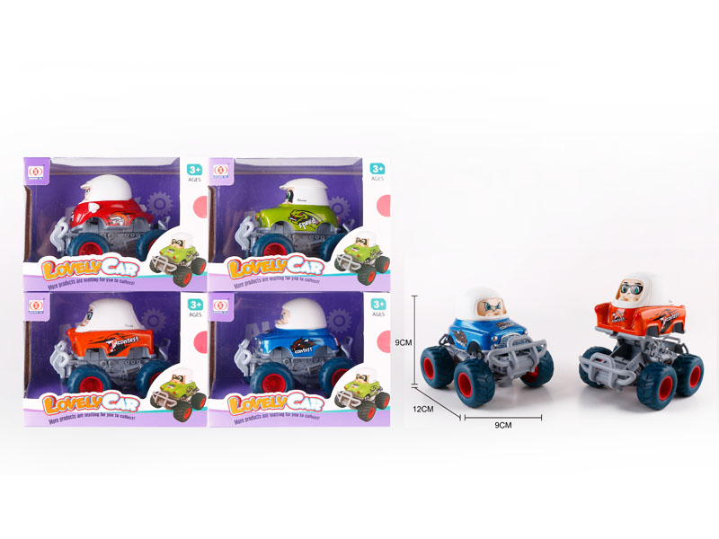 Die Cast Transforms Car Frction W/L(4S4C) toys