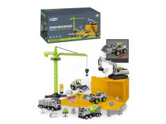 Friction Construction Truck Set