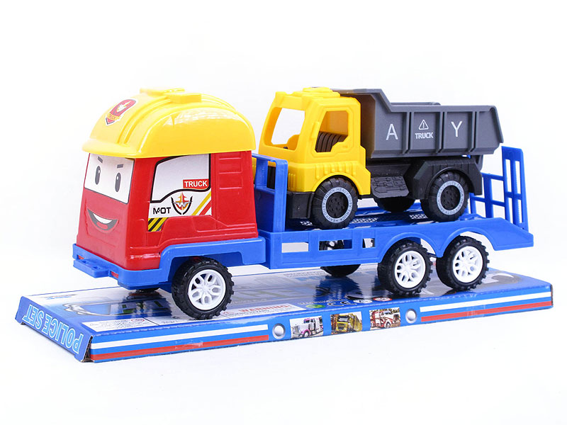 Friction Truck Tow Construction Truck toys