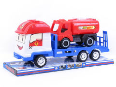 Friction Truck Tow Fire Engine