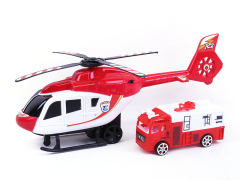 Fricton Helcopter & Free Wheel Fire Engine
