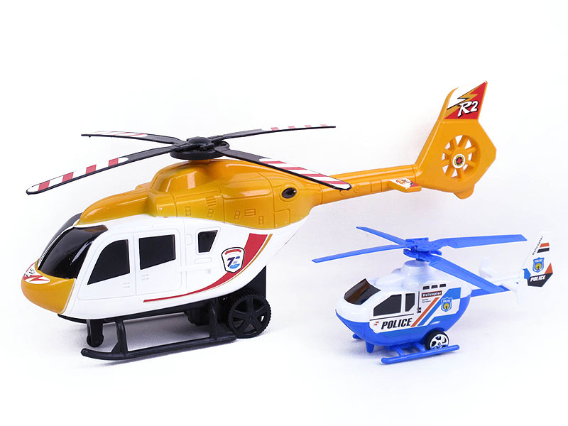 Fricton Helicopter & Free Wheel Helicopter toys