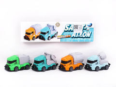 Friction Sanitation Truck(4in1) toys