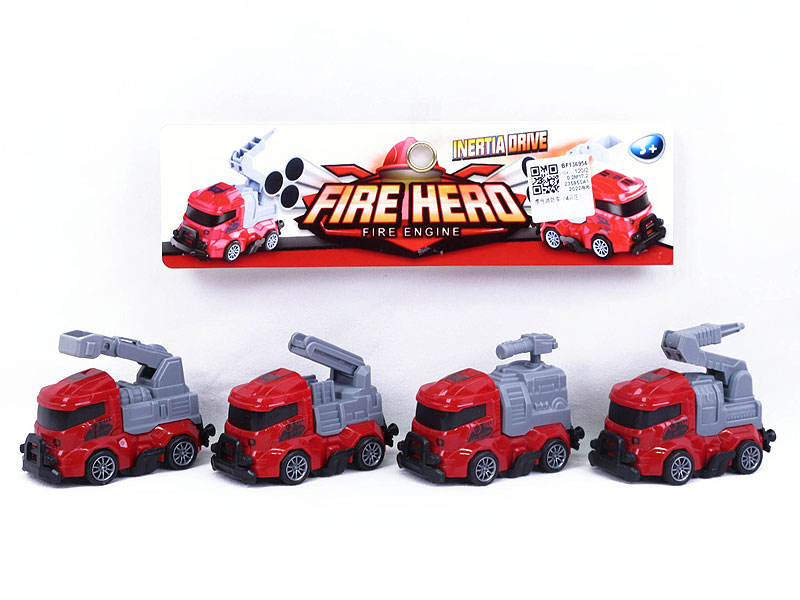 Friction Fire Engine(4in1) toys