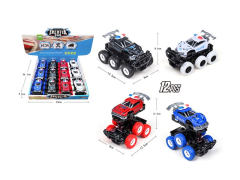 Friction Police Car(12in1) toys